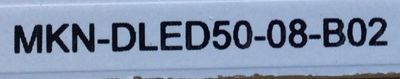 KIT DE LEDS PARA TV ( 12 PZ ) / NUMERO DE PARTE MKN-DLED50-08-B02 / MKN-DLED50-08-A02 / E348423 / PANEL T500HVN07.1 / MODELO 50GSR3000 - Imagen 3